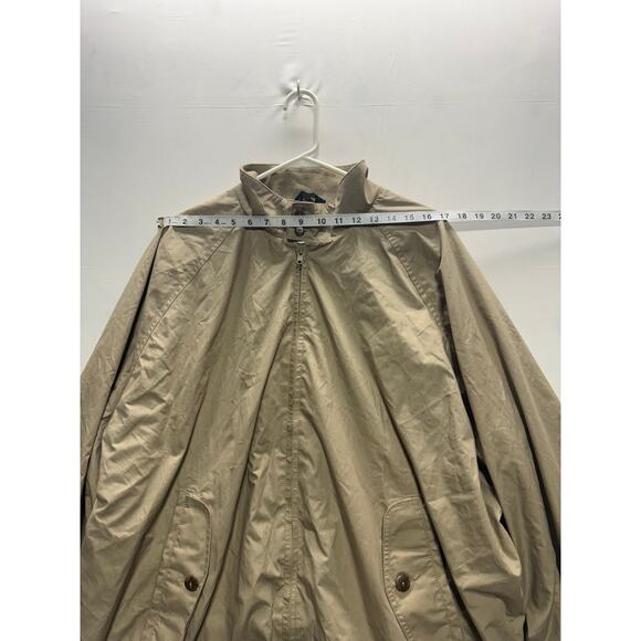 Vintage 1980s Par Four Sportswear Jacket Size XXL Tall (48-50) Beige Plaid Lined - Picture 7 of 10